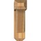 Ekena Millwork Traditional Craftsman Rough Sawn Bracket w/ Offset Brace, Western Red Cedar, 8"W x 28"D x 28"H BKT0806X28X28TRA04RWR - alternate 2